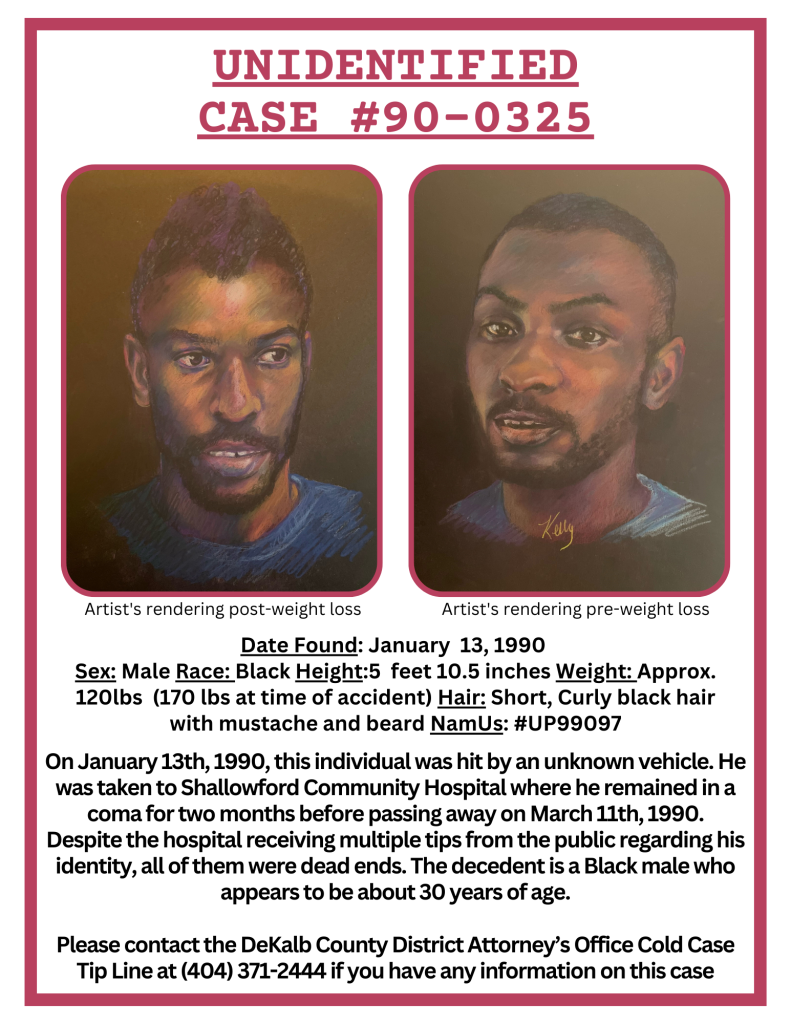 Unidentified Cases | DeKalb County GA